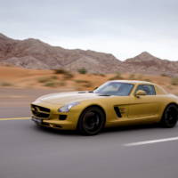 Mercedes SLS AMG Desert Gold and G 55 AMG Edition 79