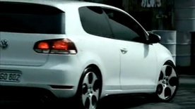 Volkswagen Golf VI GTI Drifting Video