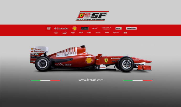 2010 Ferrari Formula 1 Car