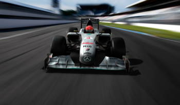 2010 Mercedes GP Petronas F1 Car