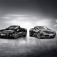 Mercedes SL Night Edition and SLK Grand Edition