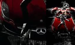 Video: Mercedes SLS AMG Campaign 2010 Fashion Week Berlin