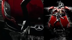 Video: Mercedes SLS AMG Campaign 2010 Fashion Week Berlin