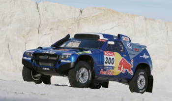 Volkswagen wins first, second and third place at 2010 Dakar Rally