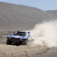 Volkswagen wins first, second and third place at 2010 Dakar Rally