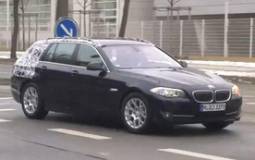 2011 BMW 5 Series Touring Spy Video