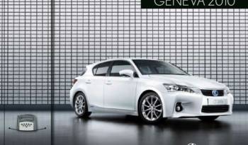 Lexus CT 200h leaked