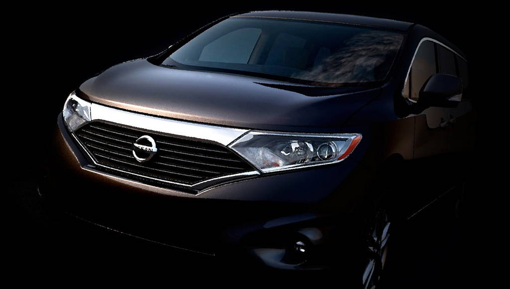 2012 Nissan Quest minivan teased