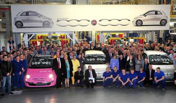 500000th Fiat 500 Produced