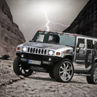 CFC Chromed Hummer H2