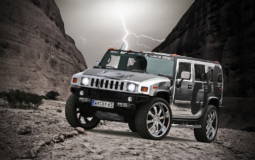 CFC Chromed Hummer H2