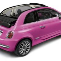 Fiat 500C Pink