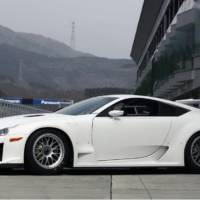 Lexus LFA at Nurburgring 24 Hours