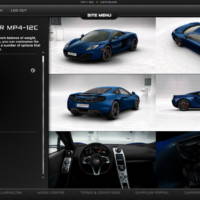 McLaren MP4-12C Configurator