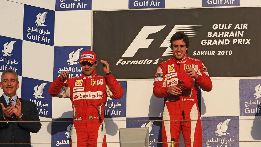 One-two finish for Alonso and Massa in Bahrain F1 GP
