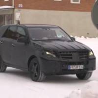 Video: 2012 Mercedes ML spied