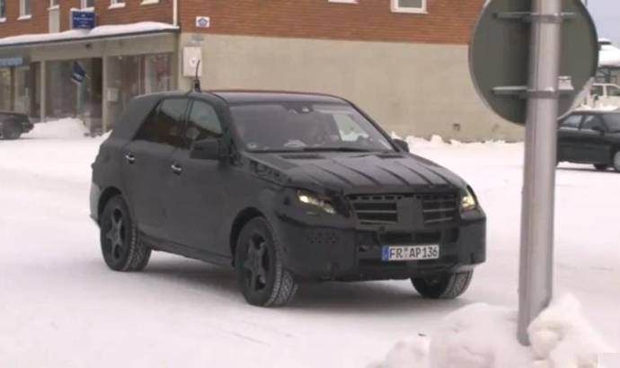 Video: 2012 Mercedes ML spied