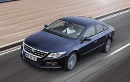 2010 Volkswagen Passat CC standard equipment upgrades