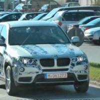 2011 BMW X3 F25 spy video