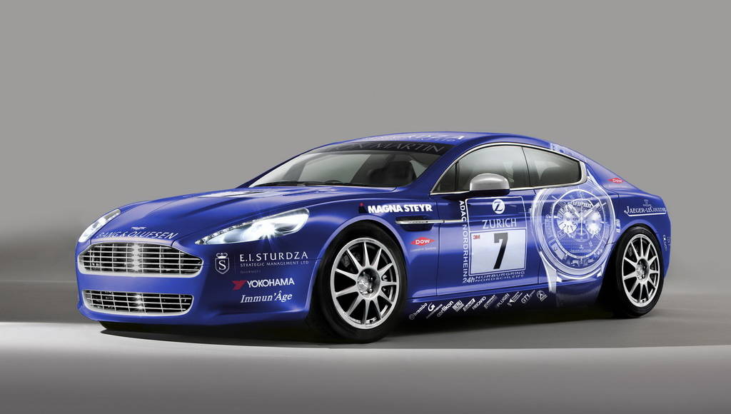 Aston Martin Rapide at Nurburgring 24h