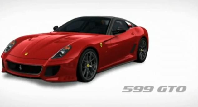 Ferrari 599 GTO video