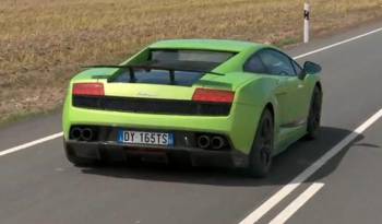 Lamborghini Gallardo LP570 4 Superleggera review video