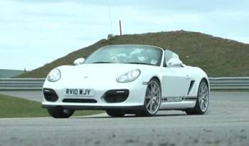 Porsche Boxster Spyder review video