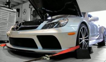 RENNTECH Mercedes SL65 AMG Black Series dyno test