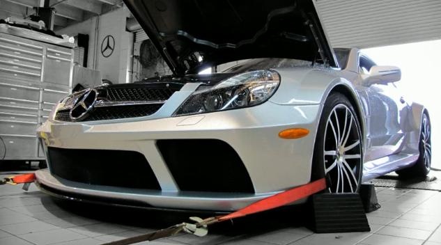 RENNTECH Mercedes SL65 AMG Black Series dyno test