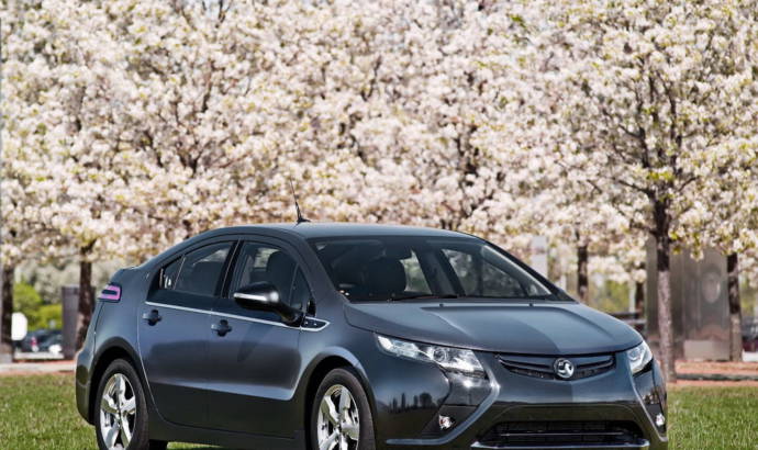 Vauxhall Ampera production started