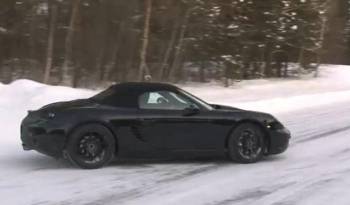 Video: 2012 Porsche Boxster spied