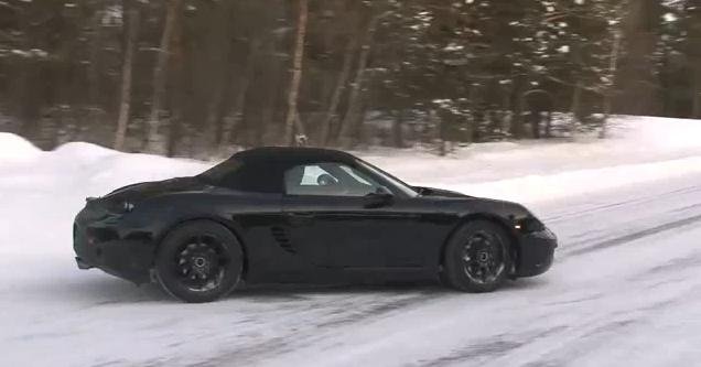 Video: 2012 Porsche Boxster spied