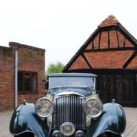 1935 Bentley Saloon auction at Brooklands