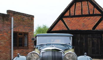 1935 Bentley Saloon auction at Brooklands