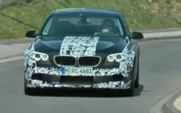 2011 BMW M5 spy video