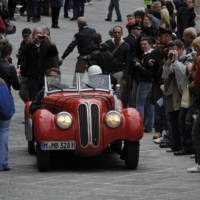 BMW 328 Touring Coupe winner at 2010 Mille Miglia