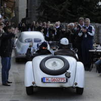 BMW 328 Touring Coupe winner at 2010 Mille Miglia