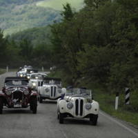 BMW 328 Touring Coupe winner at 2010 Mille Miglia