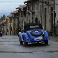 BMW 328 Touring Coupe winner at 2010 Mille Miglia