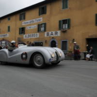 BMW 328 Touring Coupe winner at 2010 Mille Miglia