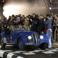 BMW 328 Touring Coupe winner at 2010 Mille Miglia