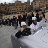 BMW 328 Touring Coupe winner at 2010 Mille Miglia