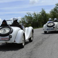 BMW 328 Touring Coupe winner at 2010 Mille Miglia