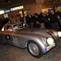 BMW 328 Touring Coupe winner at 2010 Mille Miglia