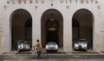 BMW 328 Touring Coupe winner at 2010 Mille Miglia