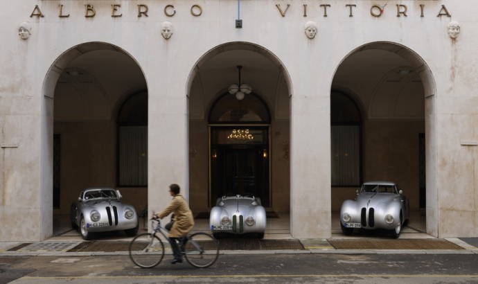 BMW 328 Touring Coupe winner at 2010 Mille Miglia