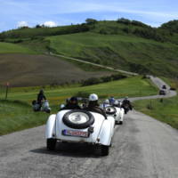BMW 328 Touring Coupe winner at 2010 Mille Miglia