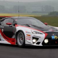 Lexus LFA and Gazoo Racing at Nurburgring 24h race