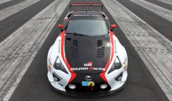 Lexus LFA and Gazoo Racing at Nurburgring 24h race