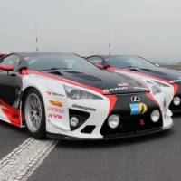 Lexus LFA and Gazoo Racing at Nurburgring 24h race